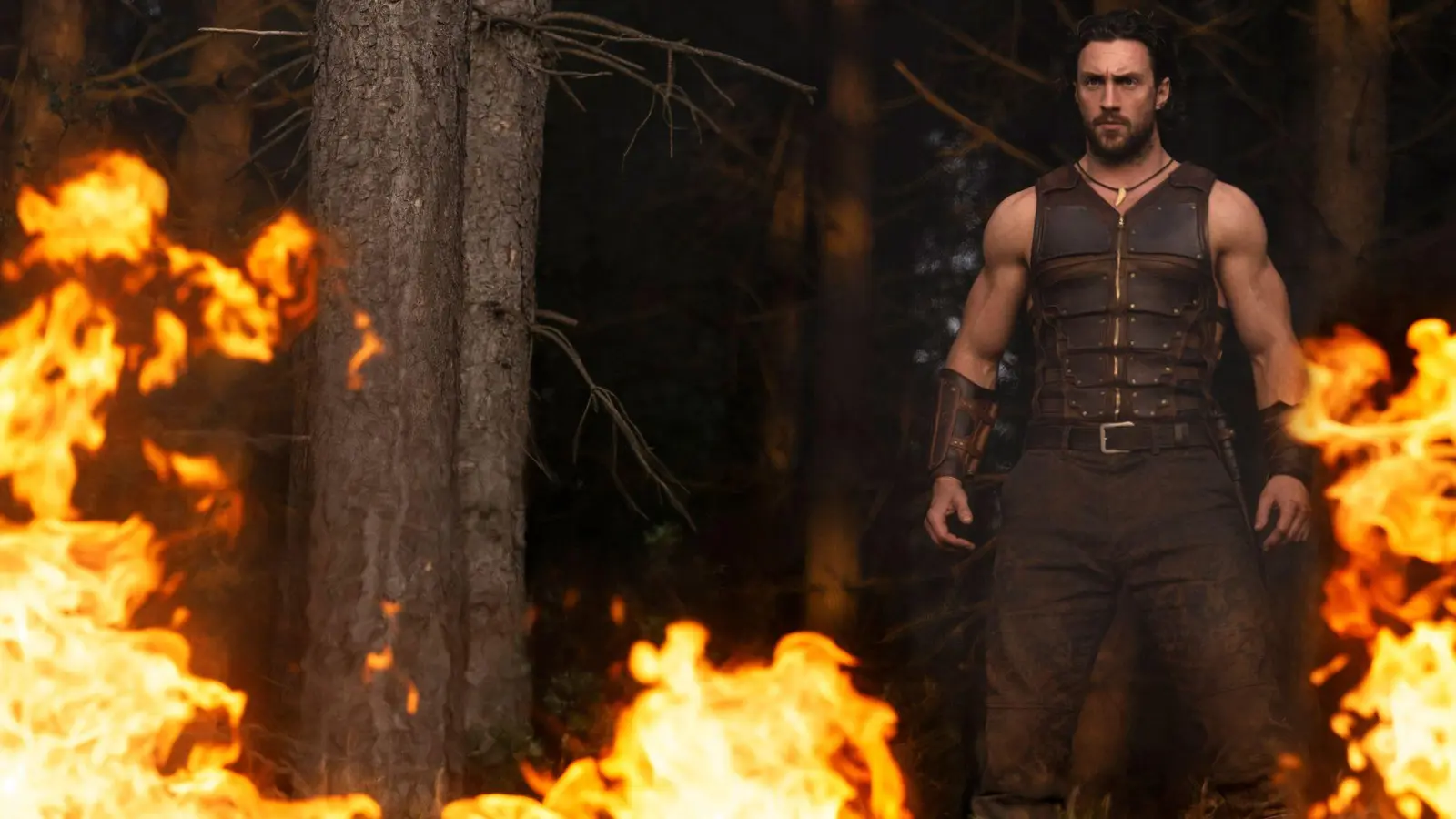 Aaron Taylor-Johnson musste für die Rolle als „Kraven The Hunter“ ein hartes Training über sich ergehen lassen. (Foto: -/Sony Pictures/dpa)