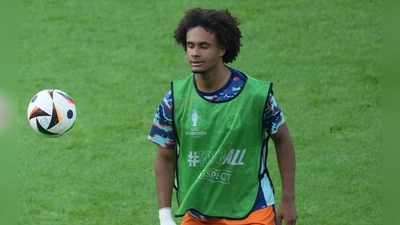 Joshua Zirkzee geht zukünftig in England für Manchester United auf Torejagd. (Foto: Soeren Stache/dpa)