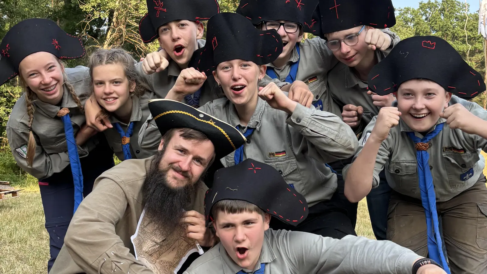 Eine eingeschworene Gemeinschaft. (Foto: Anna-Lena Hofmann)