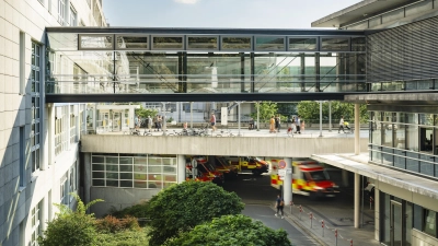 Die Klinik Hallerwiese - Cnopfsche Kinderklinik gehört zu den zentralen Häusern der Nürnberger Gesundheitsversorgung. (Foto: Uwe Niklas/Diakoneo)