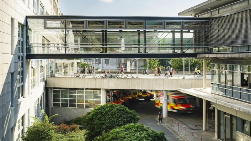 Die Klinik Hallerwiese - Cnopfsche Kinderklinik gehört zu den zentralen Häusern der Nürnberger Gesundheitsversorgung. (Foto: Uwe Niklas/Diakoneo)