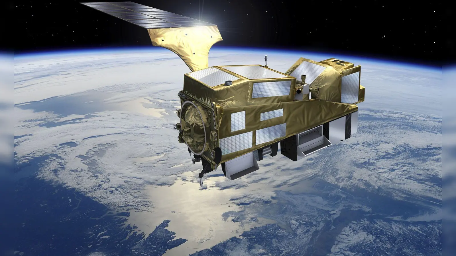 Akkuratere Wettervorhersagen - das soll der neue europäische Wettersatellit Metop-SGA1 ermöglichen.  (Foto: P. Carril/ESA/dpa)