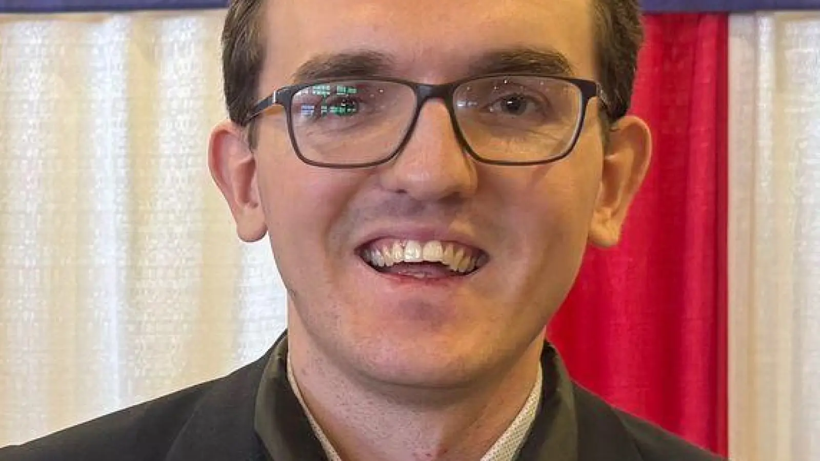 Gabriel Durand ist aus Frankreich in die USA gereist, um bei der Konferenz dabei sein zu können. (Foto: Luzia Geier/dpa)