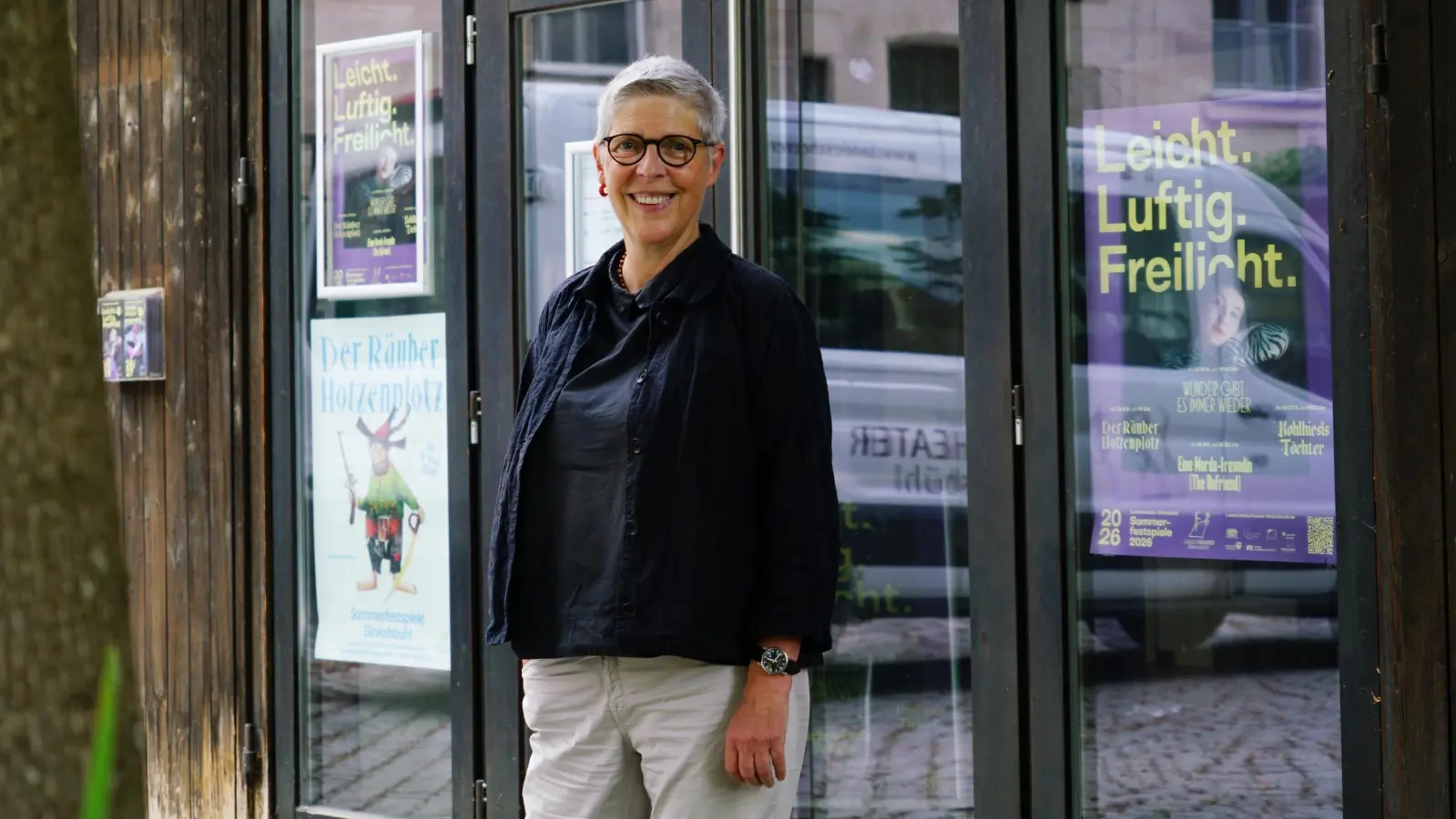 Inszeniert zum dritten Mal für das Landestheater Dinkelsbühl: Gisela Maria Schmitz. (Foto: Elke Walter)
