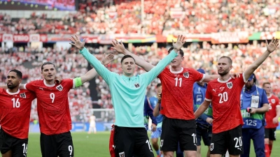 In Österreich ist man nach dem zweiten Spieltag guter Dinge. (Foto: Andreas Gora/dpa)
