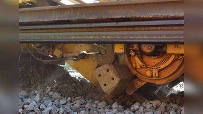 Rund 500 Meter Schiene muss die Deutsche Bahn Ende September in Ansbach erneuern. Die Arbeiten finden in der Nacht statt. (Symbolbild: Andreas Reum)