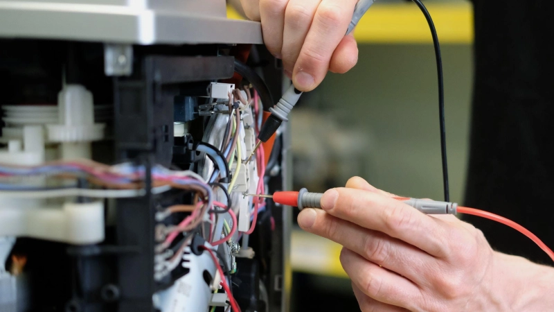 Ersatzteile sollen nicht so teuer sein, damit sich Verbraucherinnen und Verbraucher für die Reparatur entscheiden. (Illustration) (Foto: Sebastian Willnow/dpa)
