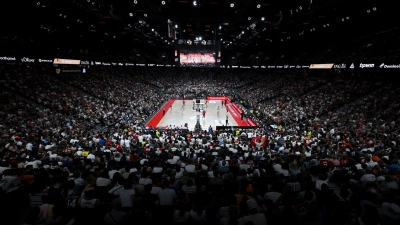 Die Pokal-Endrunde der Basketballer findet die nächsten Jahre im Münchner SAP Garden statt. (Archivfoto) (Foto: Sven Hoppe/dpa)