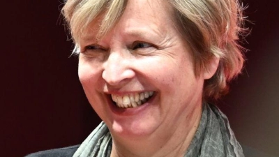 Schriftstellerin Jenny Erpenbeck wurde ausgezeichnet. (Foto: Jennifer Brückner/dpa)