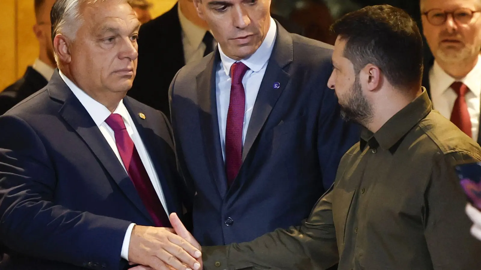 Sie waren keine Freunde und werden es nicht mehr: der Ungar Orban und der Ukrainer Selenskyj. (Archivbild) (Foto: Peter Klaunzer/KEYSTONE/dpa)