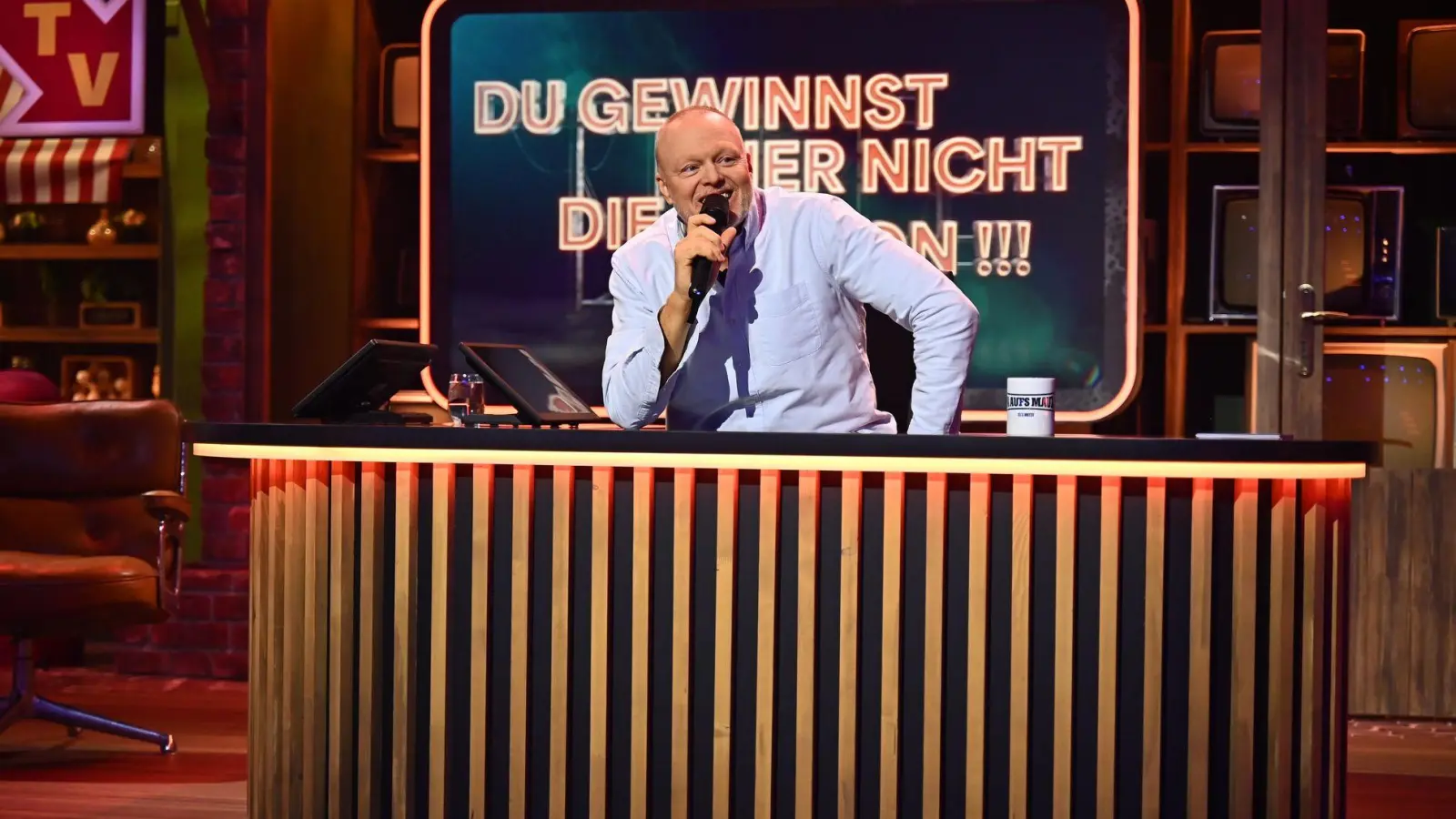 Stefan Raab ist jetzt auch im Free-TV zu sehen. (Foto: Julia Feldhagen/Raab Entertainment/RTL/dpa)