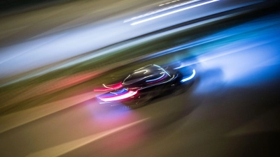 Nach etwa 30 Minuten ging dem Mann laut Polizei der Sprit aus. (Symbolbild) (Foto: Frank Rumpenhorst/dpa)