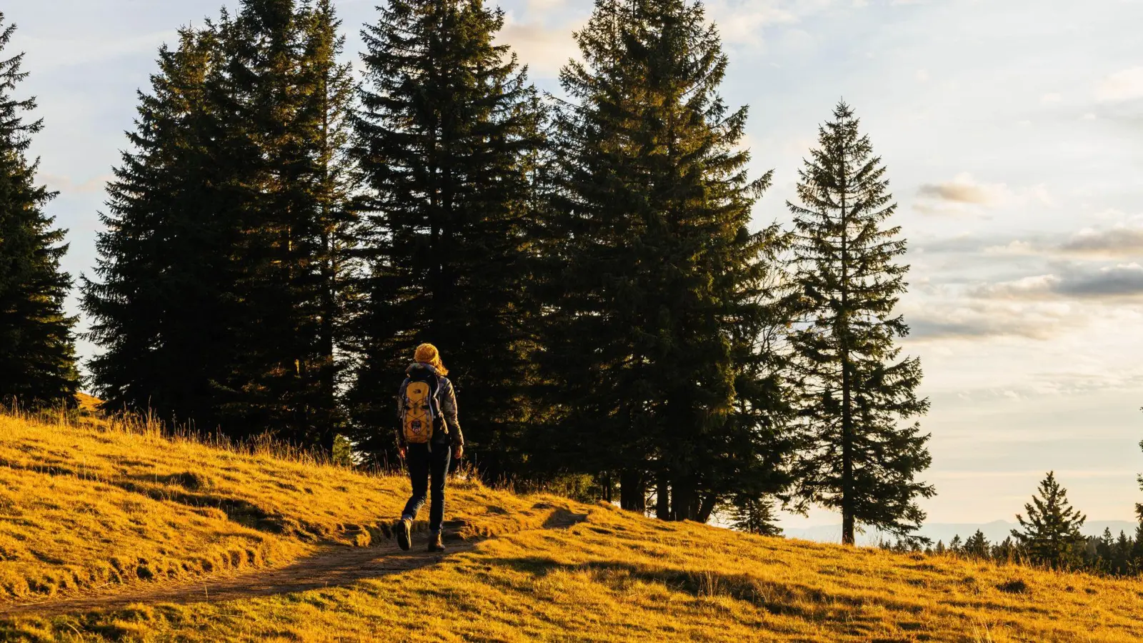 Herbstwandern in den Bergen: Klare Luft und bunte Blätter bieten zu dieser Jahreszeit eine beeindruckende Kulisse. (Foto: Philipp von Ditfurth/dpa/dpa-tmn)