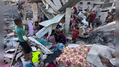 Chan Junis ist die zweitgrößte Stadt im Gazastreifen und immer wieder Schauplatz israelischer Angriffe. (Archivbild) (Foto: Moaz Abu Taha/APA Images via ZUMA Press Wire/dpa)