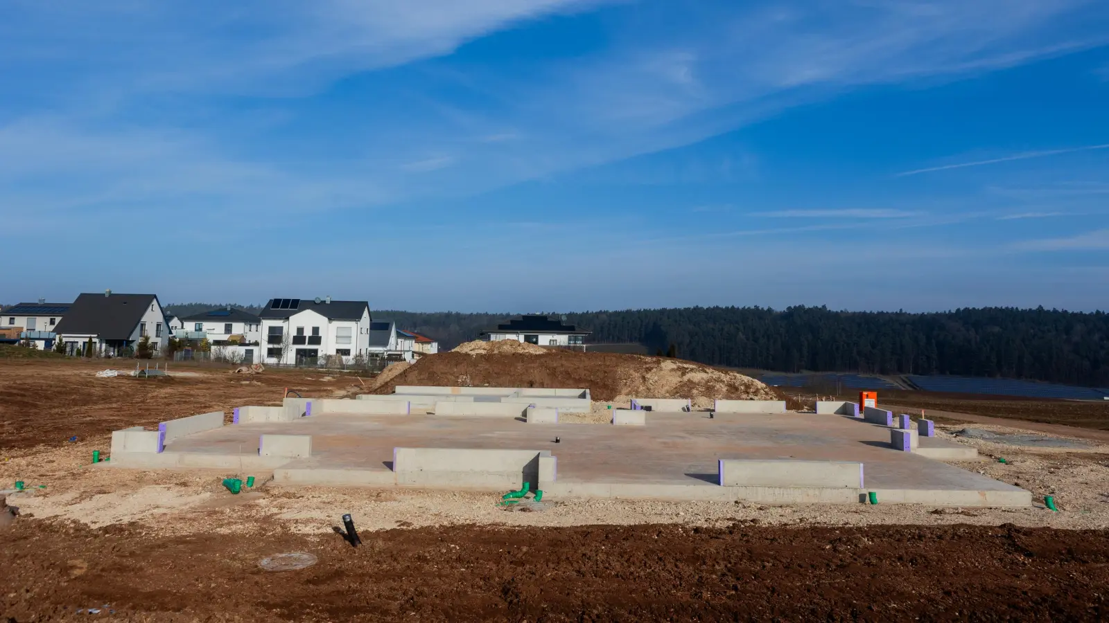 Am Bergfeld entsteht derzeit der neue Generationenpark. (Foto: Evi Lemberger)