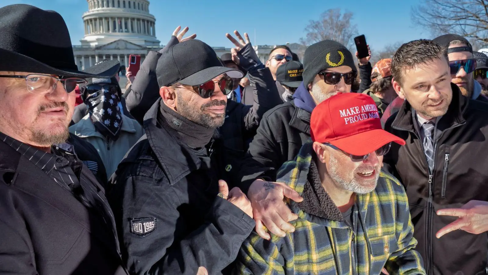 Mit ihrem Sturm aufs Kapitol griffen die Trump-Anhänger auch ein Symbol der US-Demokratie an. (Archivbild) (Foto: J. Scott Applewhite/AP/dpa)