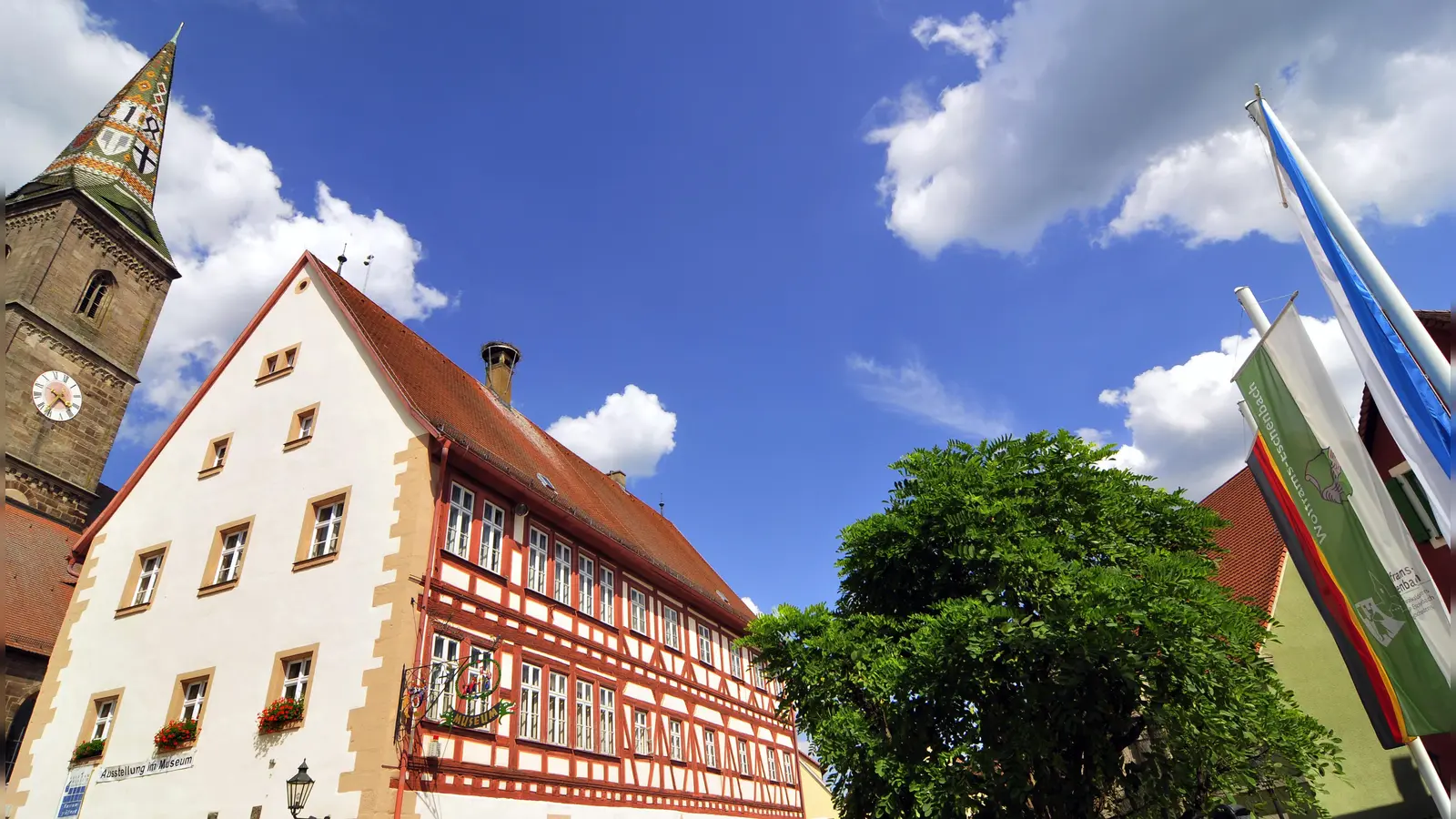 Die kleine Stadt Wolframs-Eschenbach zieht viele Touristen an. Im vergangenen Jahr erreichten die Übernachtungszahlen den höchsten Wert seit Beginn der Aufzeichnung 1998. (Foto: Jim Albright)