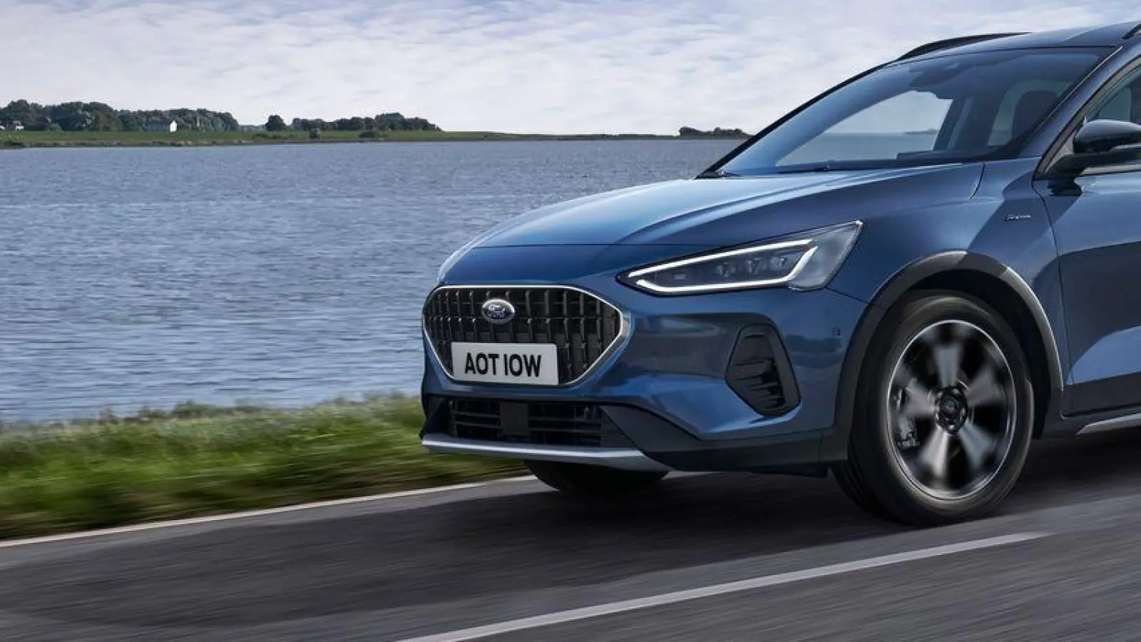 Robuster Kompakter: Vom Focus brachte Ford auch die Active-Variante - mit leichten SUV-Anleihen. (Foto: Agnieszka Doroszewicz/Ford/dpa-tmn)