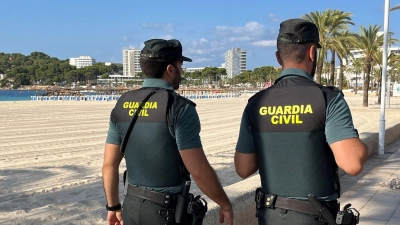 Die Polizeieinheit Guardia Civil hatte die Verdächtigen im Sommer 2024 festgenommen. (Archivfoto) (Foto: Guardia Civil/Europapress/dpa)