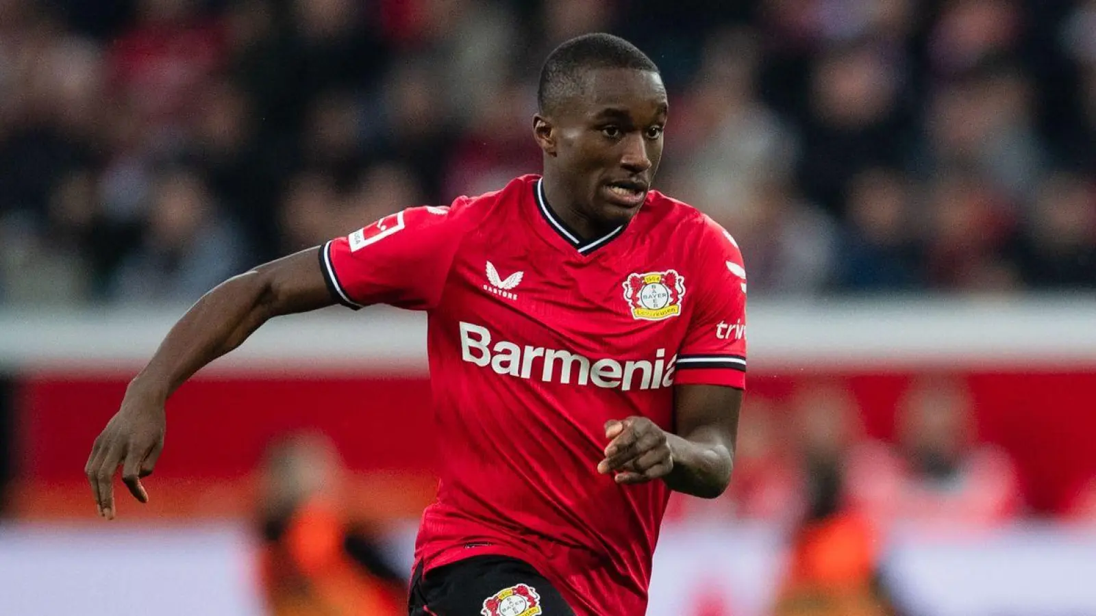 Kehrt nach 2023 zurück zu Bayer Leverkusen: Moussa Diaby. (Archivbild) (Foto: Marius Becker/dpa)