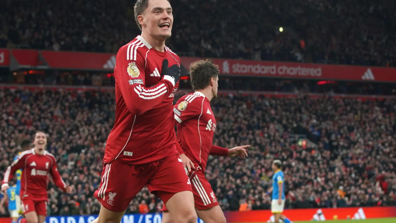 Florian Wirtz ist der teuerste deutsche Fußballprofi. (Archivbild) (Foto: Ian Hodgson/AP/dpa)