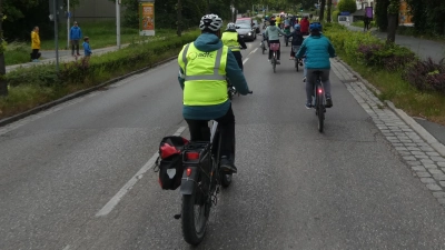 Wie sicher ist das Radfahren in einer Kommune? Dieser Frage geht der aktuelle Fahradklima-Test nach. (Foto: ADFC Ansbach/Martin Berberich)
