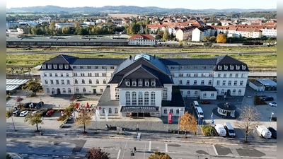 Bestach die Jury mit seinem „hellen und offenen Innenleben“: Der Bahnhof Bautzen. (Foto Produktion) (Foto: Sebastian Kahnert/dpa)