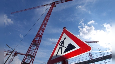 Eine Baustelle im neuen Münchner Stadtteil Freiham. (Symbolbild) (Foto: Carsten Hoefer/dpa)