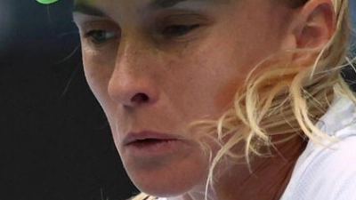 Die ukrainische Tennisspielerin Lessia Zurenko erlitt nach eigenen Angaben Panikattacken. (Foto: Asanka Brendon Ratnayake/AP/dpa)