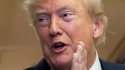 Trump will für den Schutz der Straße von Hormus Geld kassieren. (Archivfoto) (Foto: Alex Brandon/AP photo/dpa)