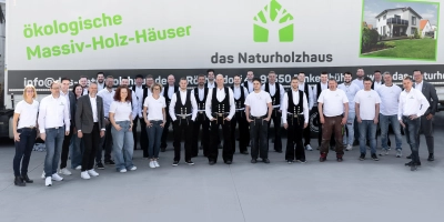 10 Jahre das Naturholzhaus – das wird gefeiert. Am 28. und 29. Juni 2025. (Foto: das Naturholzhaus)