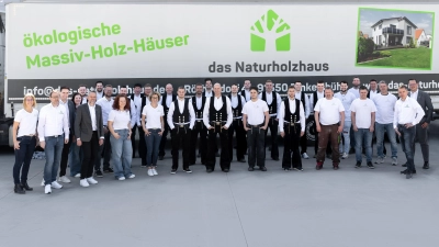 10 Jahre das Naturholzhaus – das wird gefeiert. Am 28. und 29. Juni 2025. (Foto: das Naturholzhaus)