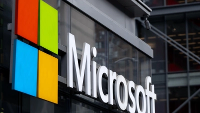 KI und Cloud-Angebote lassen Microsoft schneller wachsen. (Archivbild) (Foto: Sven Hoppe/dpa)