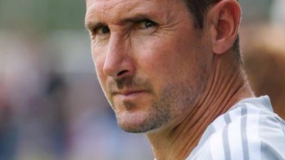 Miroslav Klose erfuhr von Messis WM-Torrekord durch seine Kinder. (Foto: Daniel Karmann/dpa)