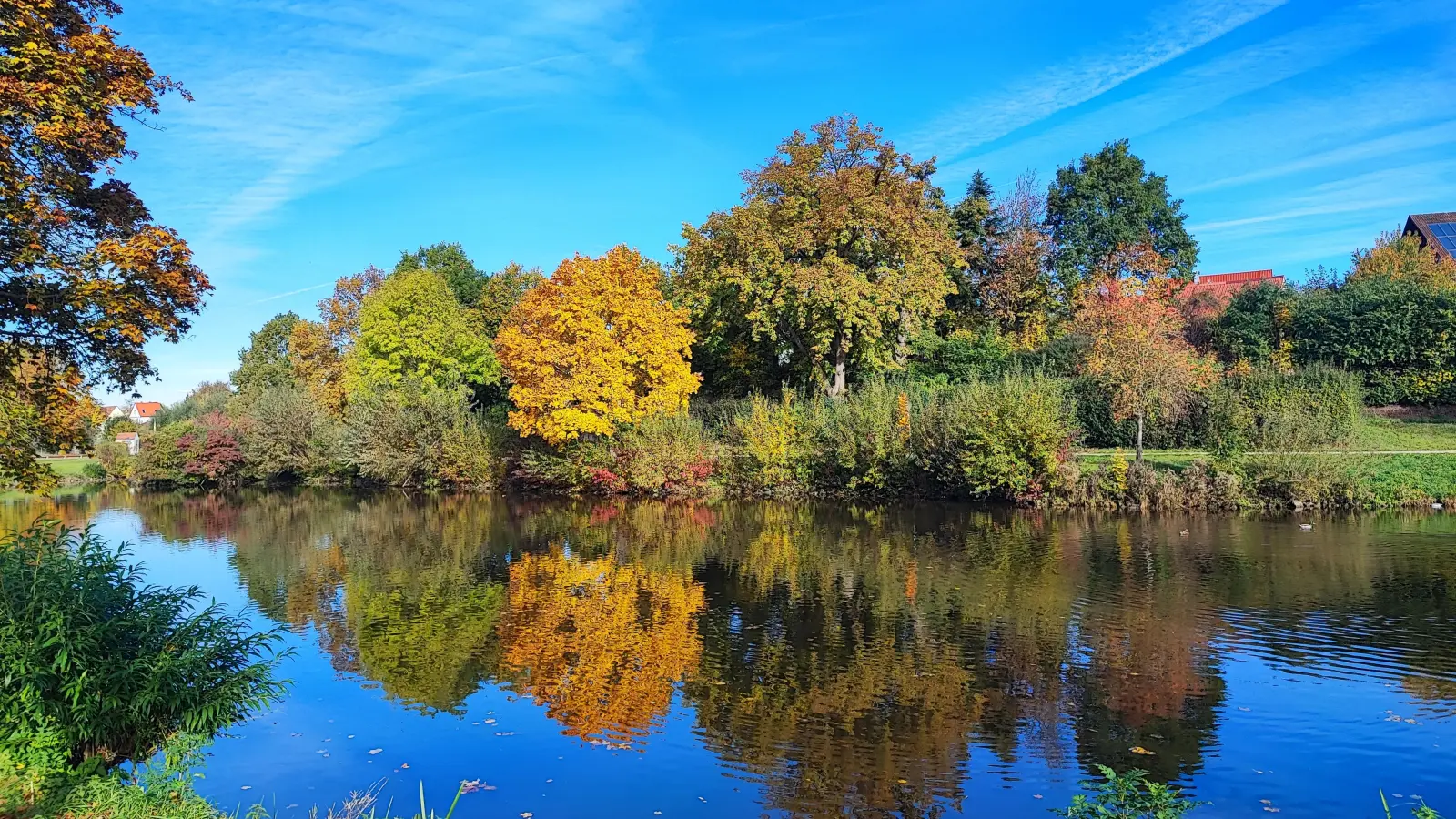 Platz 4: Am Schießweiher in Wolframs-Eschenbach. (91 Votes) (Foto: Anke Berger	)