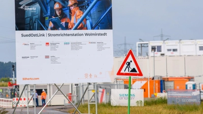 Bislang waren laut dem Netzbetreiber Tennet alle Klagen gegen SüdOstLink in Bayern erfolglos. (Archivbild) (Foto: Klaus-Dietmar Gabbert/dpa)