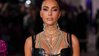 Auf einem Grundstück der Unternehmerin Kim Kardashian wurde ein mutmaßlicher Einbrecher festgenommen. (Archivbild)  (Foto: Scott A Garfitt/Invision/dpa)