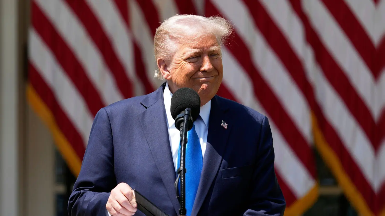 Trump will dem Iran den Geldhahn zudrehen.  (Foto: Alex Brandon/AP/dpa)