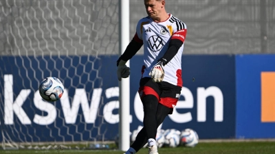 Torwart Alexander Nübel steht wohl vor seinem vierten Länderspieleinsatz. (Foto: Federico Gambarini/dpa)