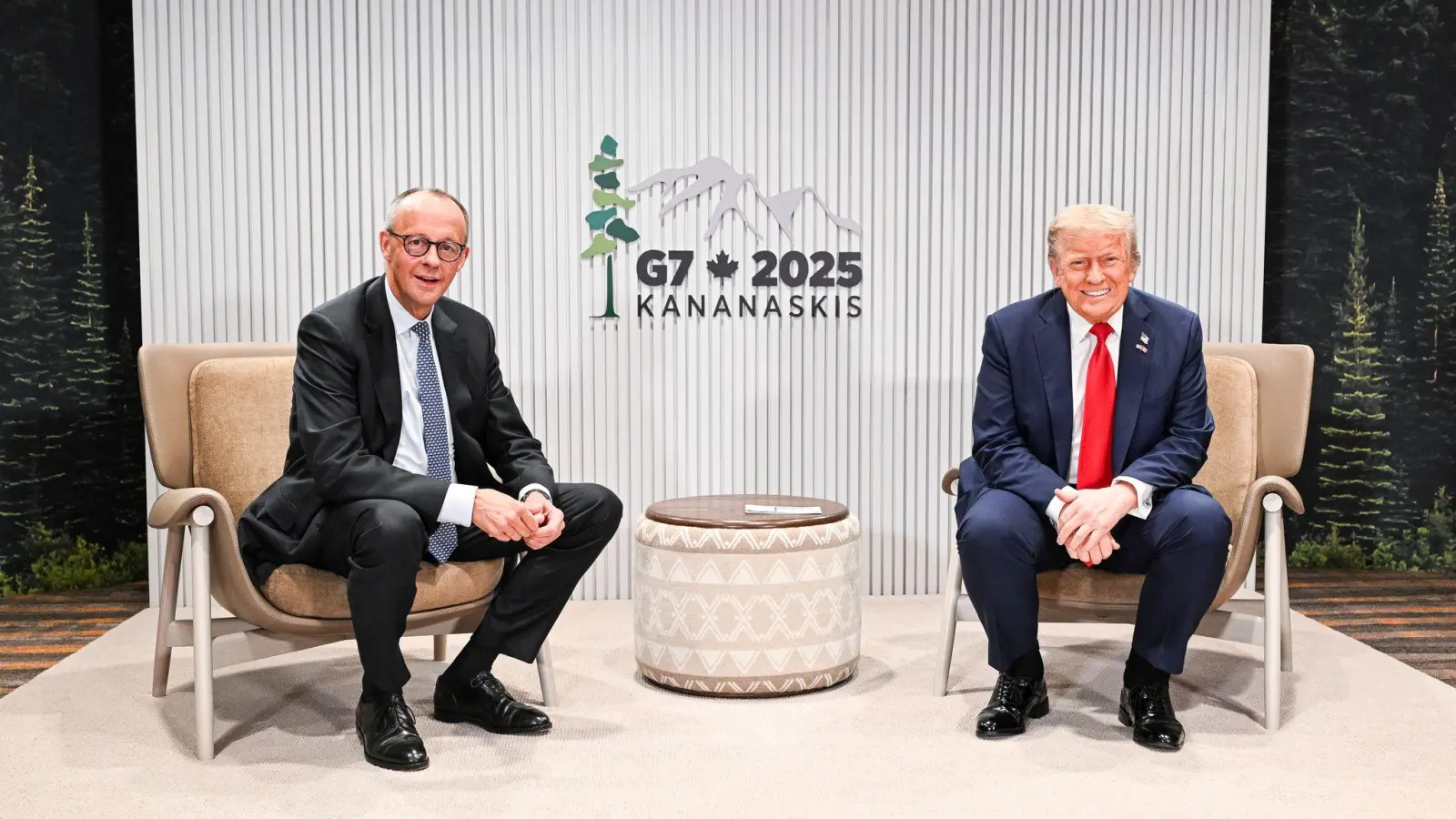 Es war das zweite Treffen innerhalb von zwei Wochen zwischen Merz und Trump. (Foto: Guido Bergmann/Bundesregierung/dpa)