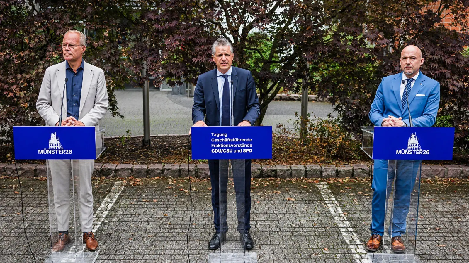 SPD, CDU und CSU haben sich eine Zielmarke für die Umsetzung ihres Reformprogramms gesetzt. (Foto: Lars Berg/dpa)