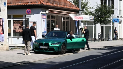 Das Landgericht München I verhandelt im Fall eines Messerangriffs auf zwei Muslime in München im Juli 2024. (Foto: Felix Hörhager/dpa)