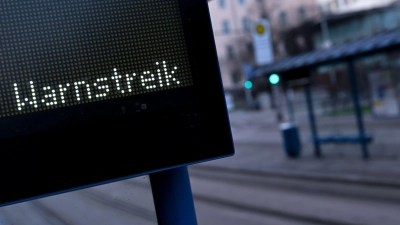  Die Gewerkschaft Verdi hat erneut in mehreren Bundesländern zu Warnstreiks im öffentlichen Nahverkehr (ÖPNV) aufgerufen. (Foto: Sven Hoppe/dpa)