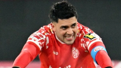Nadiem Amiri fehlt Mainz wohl mehrere Spiele. (Archivbild)  (Foto: Torsten Silz/dpa)
