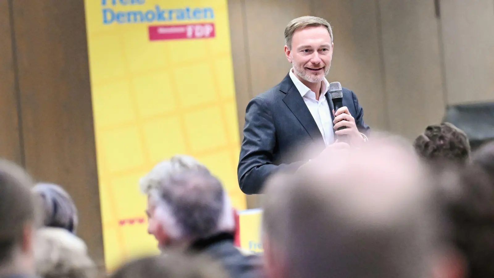 Christian Lindner, FDP-Bundesvorsitzender. (Foto: Uwe Anspach/dpa)