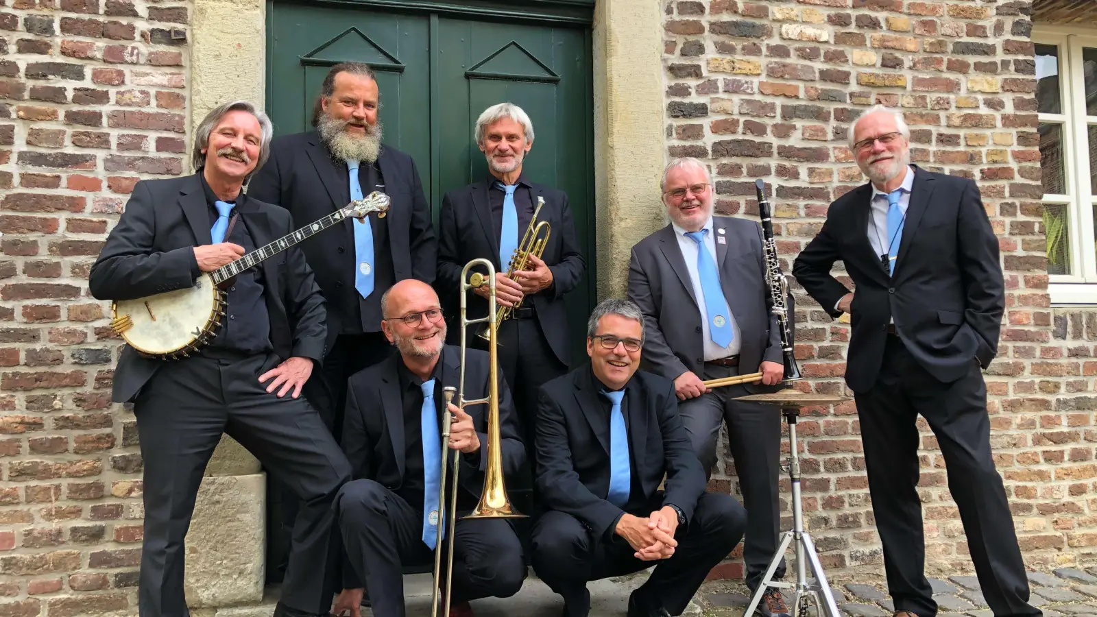 Am 25. Oktober kommt die New Orleans Jazz Band of Cologne zur Jazztime Ansbach in den Grünen Saal der Orangerie. (Foto: Petra Dallwitz)