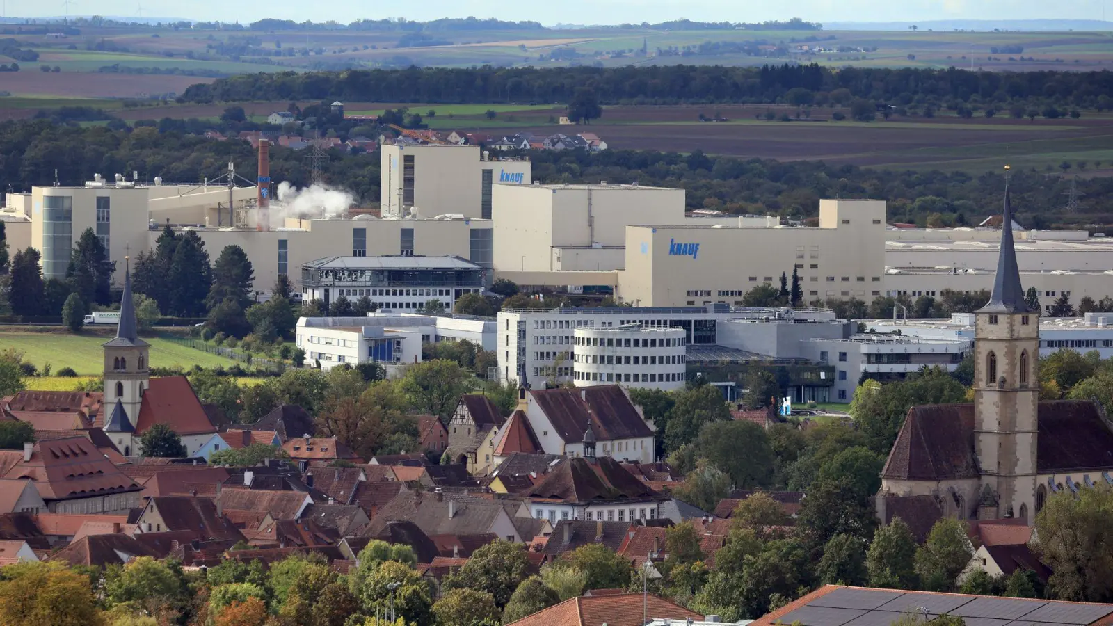 Der Baustoffhersteller Knauf will ein großes Bergwerk für den Gips-Abbau errichten. (Archivbild) (Foto: Karl-Josef Hildenbrand/dpa)