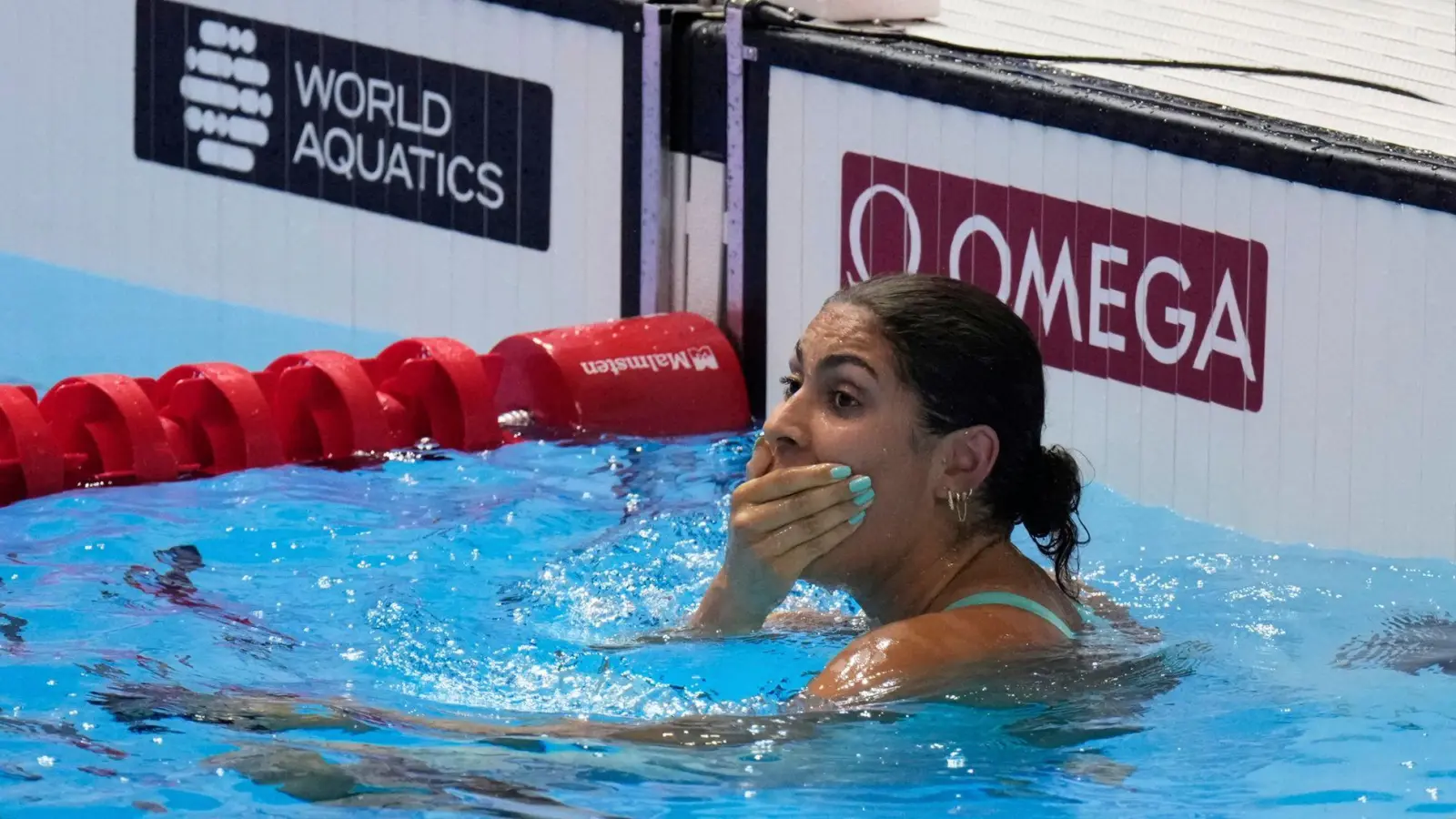 Anna Elendt verbesserte den deutschen Rekord über 200 Meter Brust auf der Kurzbahn. (Foto: Lee Jin-man/AP/dpa)