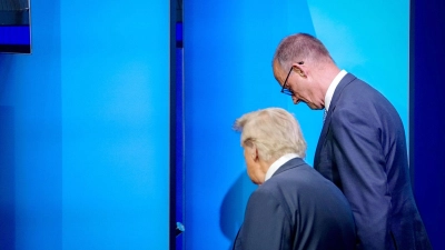 Merz will erst mit Trump und dessen Vize JD Vance sprechen. (Archivbild) (Foto: Kay Nietfeld/dpa)