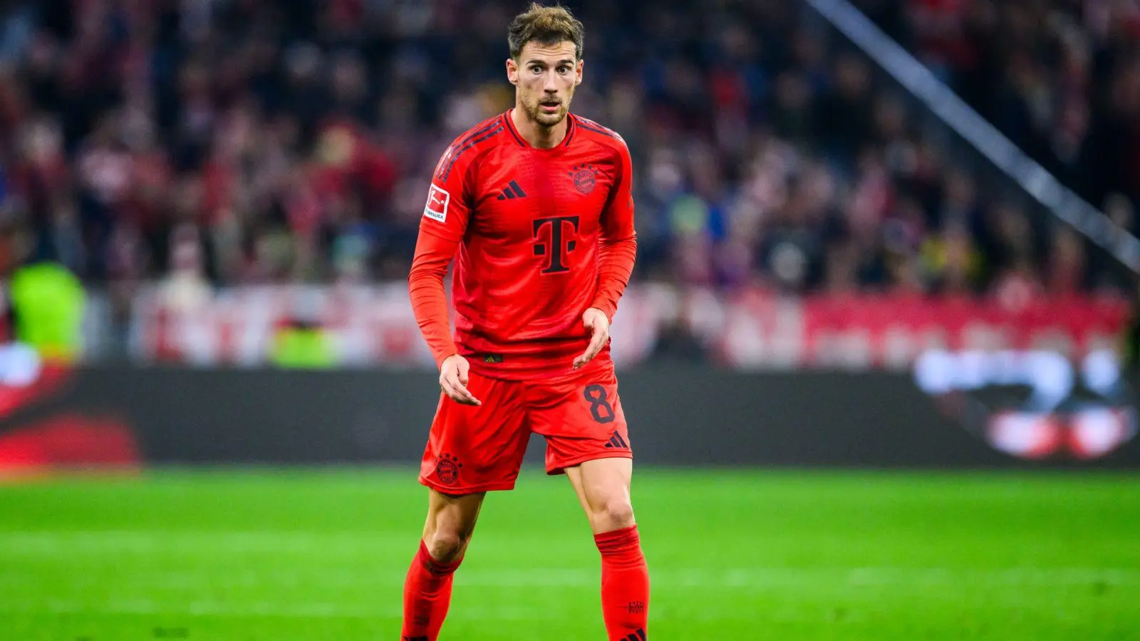 Aus Sicht von Stefan Effenberg hat Leon Goretzka beim FC Bayern München kaum noch eine Zukunft. (Foto: Tom Weller/dpa)